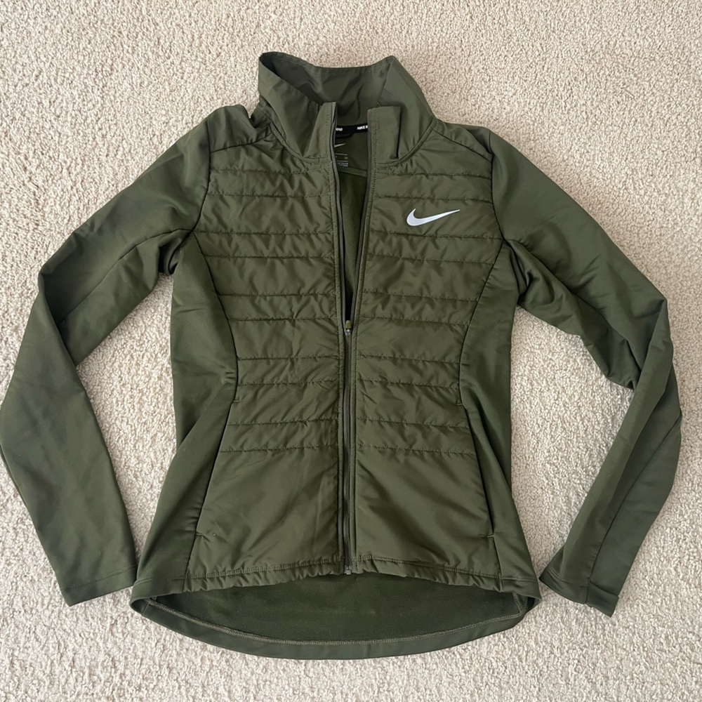 Moss Green Women’s Nike Running Jacket